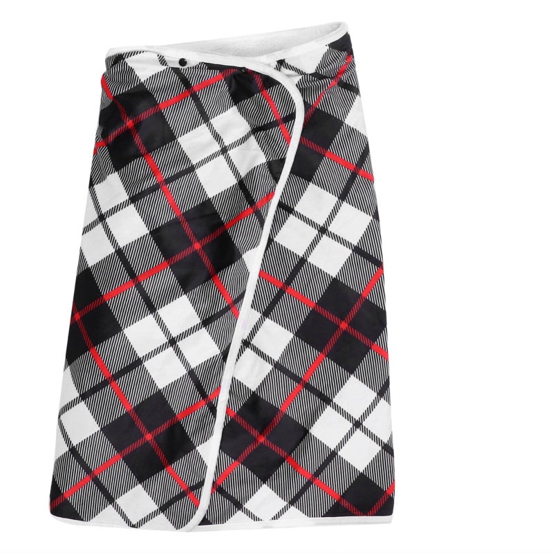 USB Electric Heated Shawl, Wearable Heated Shawl Wraps, 3 Heating Levels USB Electric Heating Blanket, Fast Heating, Soft Flannel Heated Shawl Throw Blanket, for Car Office Home Use